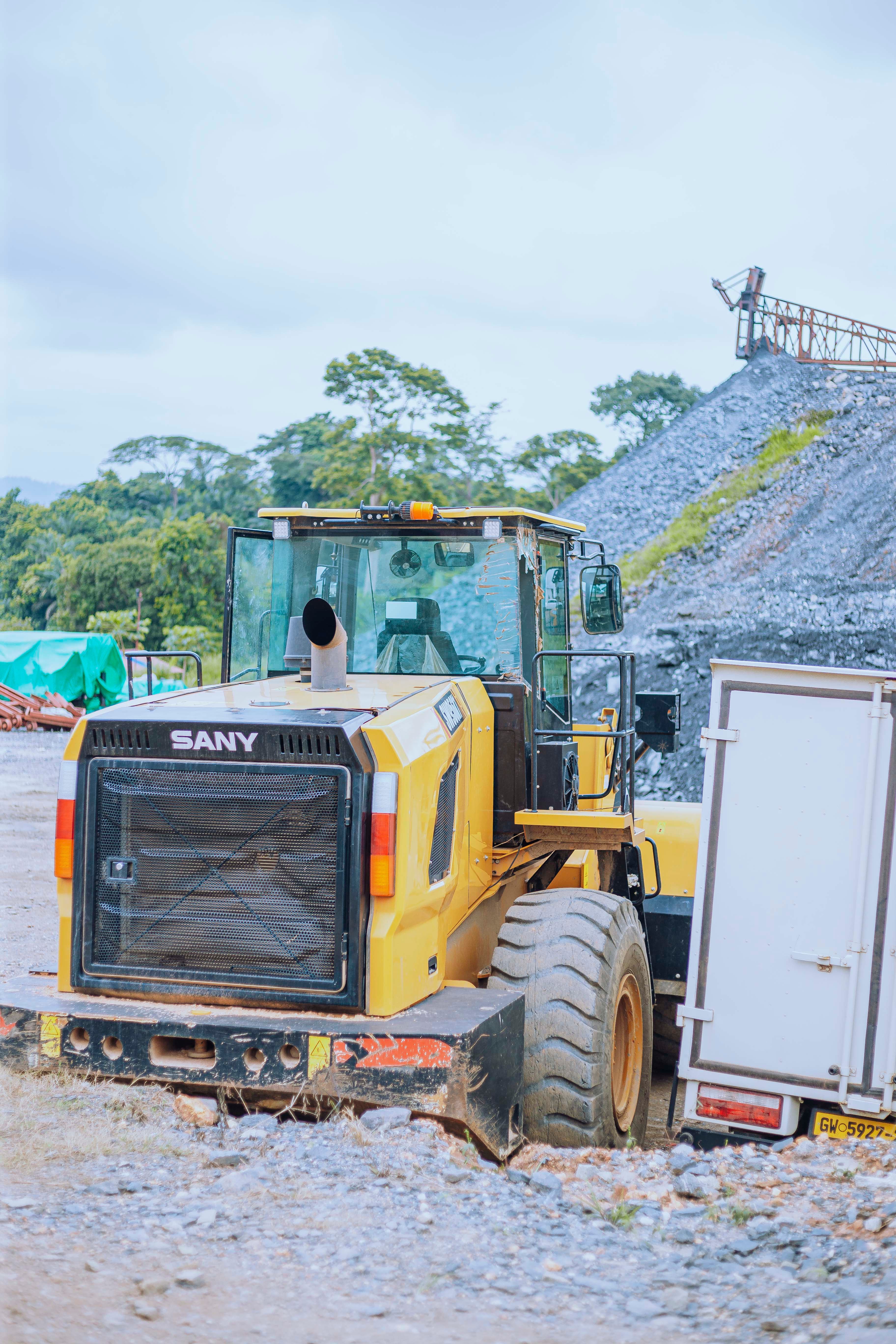 Loader at Yard
