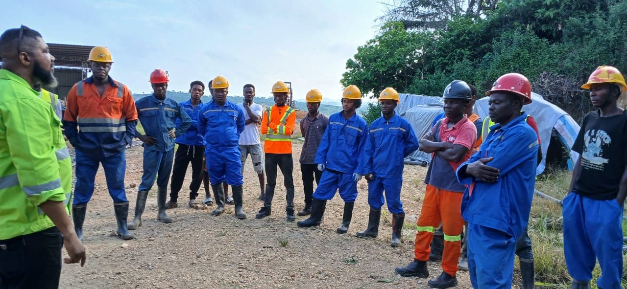 Front loader at Smart Micky Limited operations